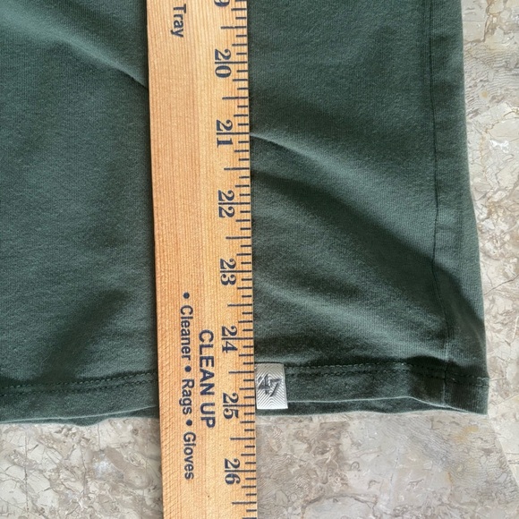 ‘47 Brand Green Bay Packers Long Sleeve Tee Women’s XL – V-Neck Football Top - Picture 7 of 7